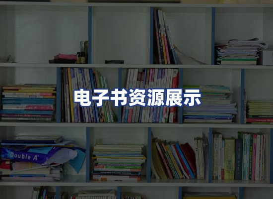电子书资源展示